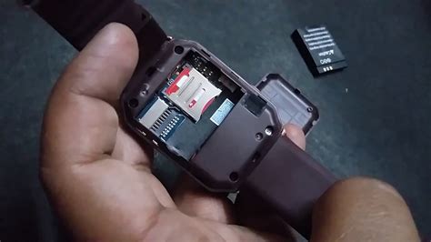 how to install sd card in smart watch|Easily Install A SIM Card And Memory Card On The DZ09 .